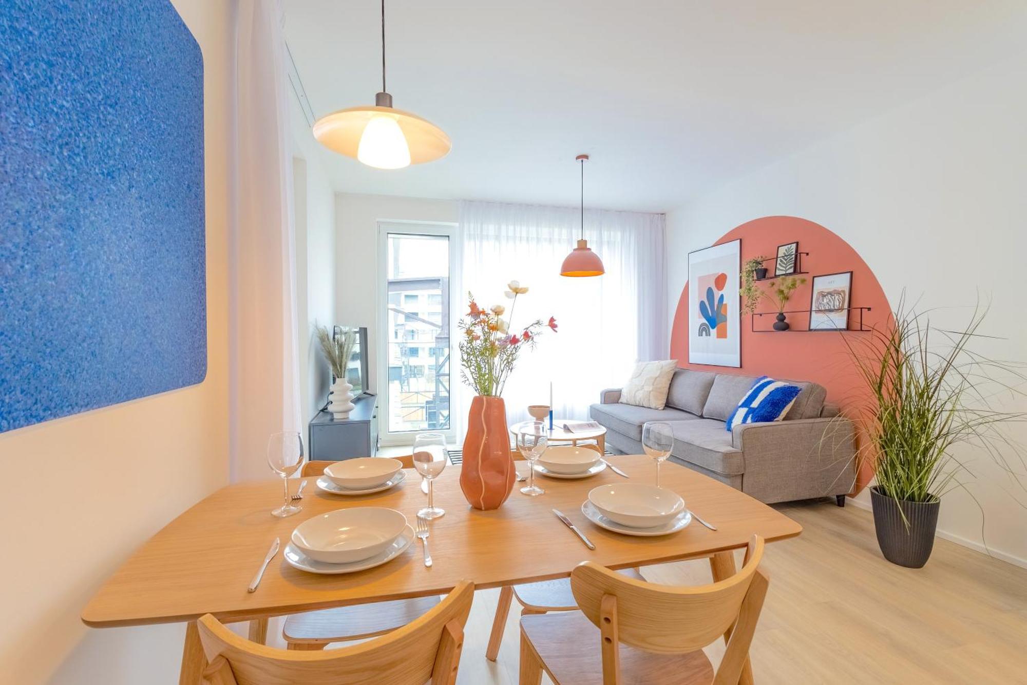 Design Apartment - Balcony, Free Parking, Yoga, 10 Mins To Center, By Gravity Prague Praga Exterior foto